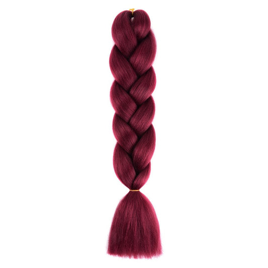 ★Burgundy★ Synthetic Festival Braids